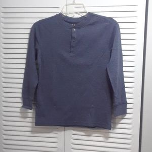Boys Size M (7/8) Gray, Long Sleeves Tee Shirt